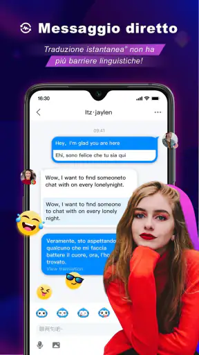 BuzzCast - Videochat dal vivo screenshot