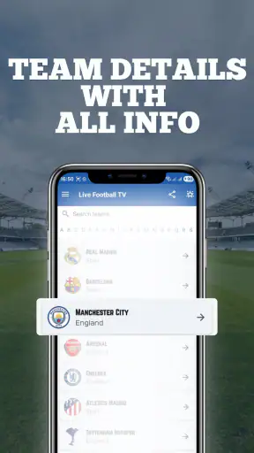 Calcio in diretta TV HD screenshot