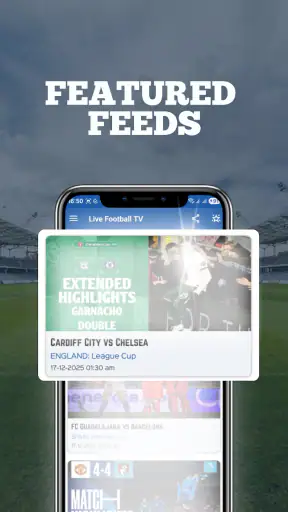 Calcio in diretta TV HD screenshot