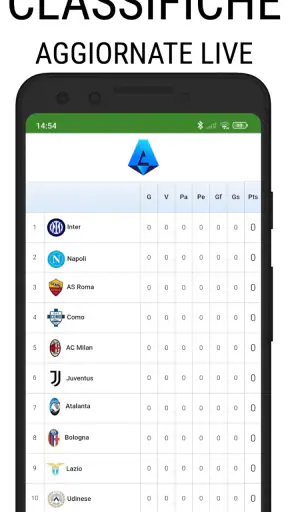 Calcio Risultati in Diretta screenshot
