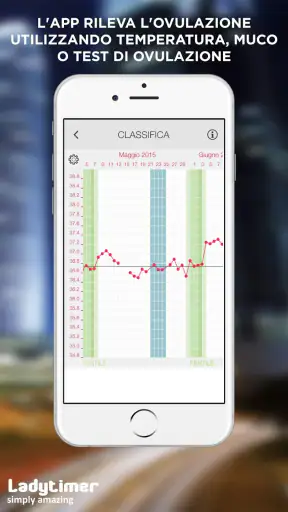 Calendario di mestruazioni screenshot