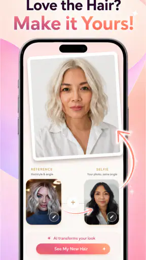 Cambia acconciatura e colore screenshot