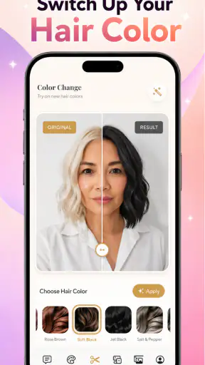 Cambia acconciatura e colore screenshot