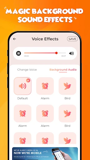 Cambia Voce, Effetti Sonori screenshot