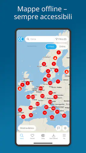 CampingCard ACSI screenshot