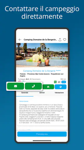 CampingCard ACSI screenshot