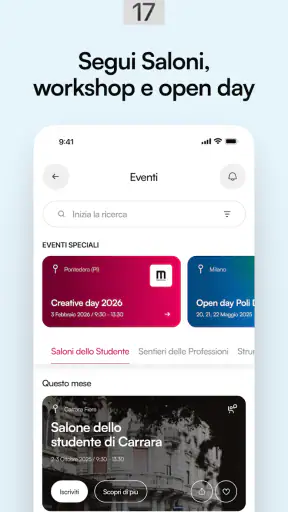CampusHub - eventi, test&corsi screenshot