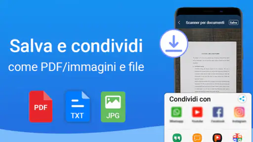 Cancella scanner - Scanner PDF screenshot