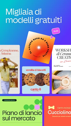 Canva: Disegno AI, Foto, Video screenshot