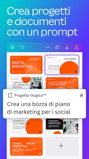 Canva: Disegno AI, Foto, Video screenshot