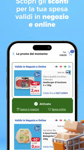Carrefour Italia screenshot