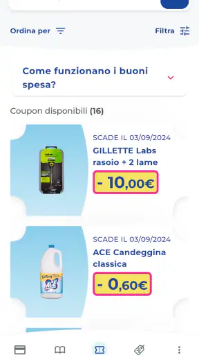 Carta Club Acqua & Sapone screenshot