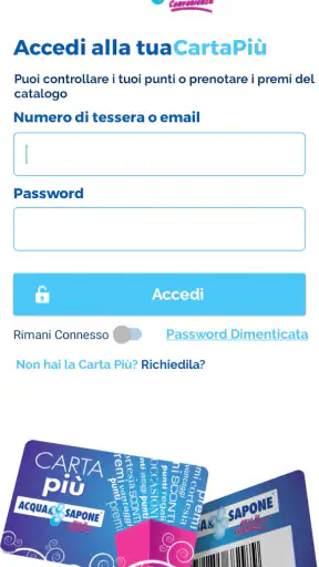 CartaPiù Acqua&Sapone screenshot