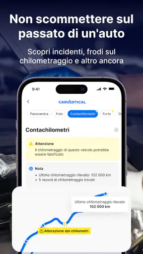 carVertical: controllo VIN screenshot