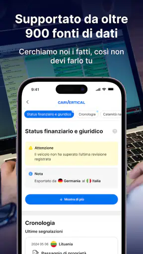 carVertical: controllo VIN screenshot