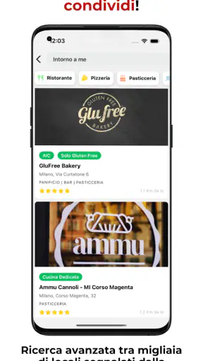 Celiago - Locali Gluten Free screenshot