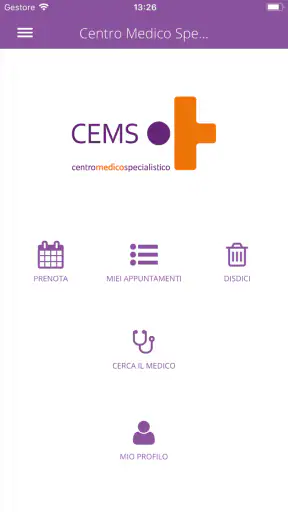 CEMS Verona screenshot