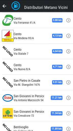 Cerca Gas Auto screenshot