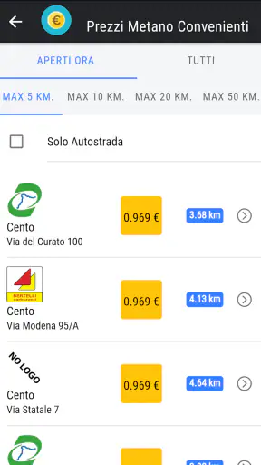 Cerca Gas Auto screenshot