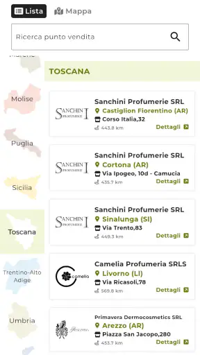 Chicca Profumerie screenshot