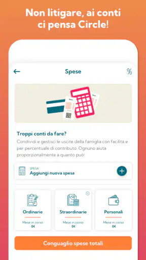 Circle in family screenshot