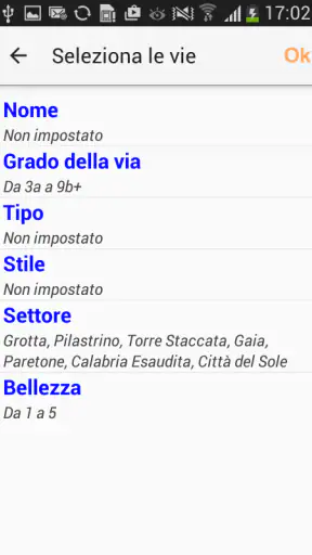 ClimbAdvisor Climbing in Italy screenshot