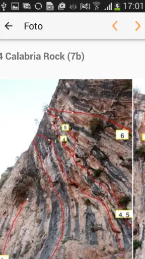 ClimbAdvisor Climbing in Italy screenshot