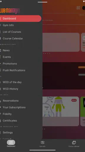 Club Manager PRO screenshot