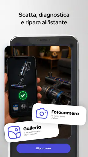 Coach di Riparazione AI: Fix screenshot