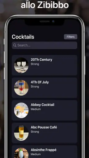 Cocktails for Real Bartender screenshot