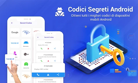 Codici segreti e hack mobili screenshot