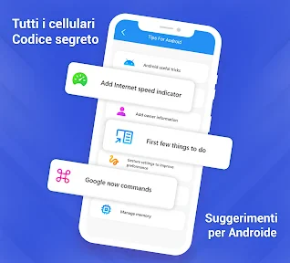 Codici segreti e hack mobili screenshot