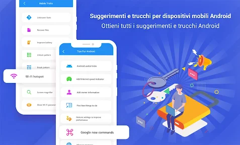 Codici segreti e hack mobili screenshot