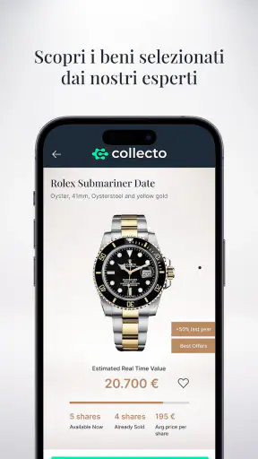 Collecto - Vino, arte, orologi screenshot