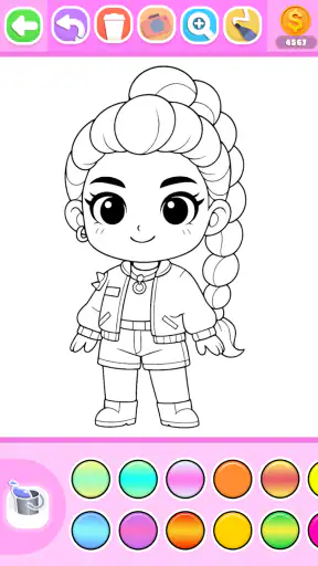 Colora Principesse Glitter screenshot