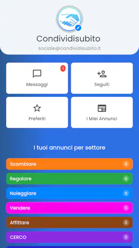 CondividiSubito screenshot