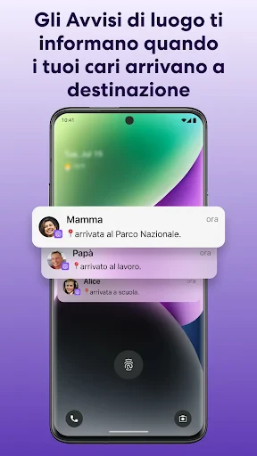 Condivisione della Posizione screenshot