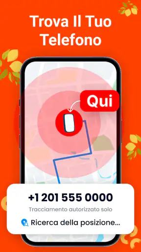 Condivisione posizione screenshot