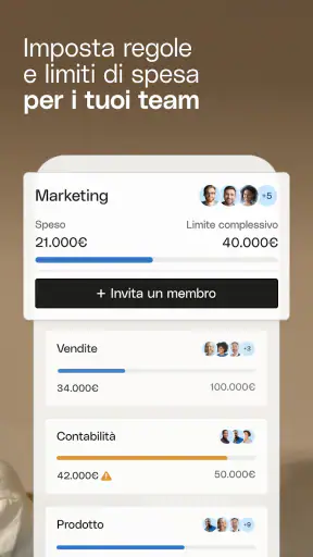Conto business online screenshot