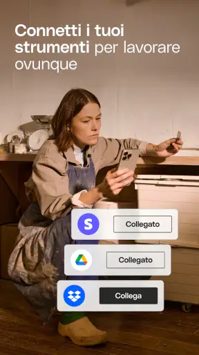 Conto business online screenshot