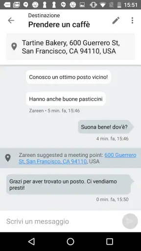 Couchsurfing Travel App screenshot