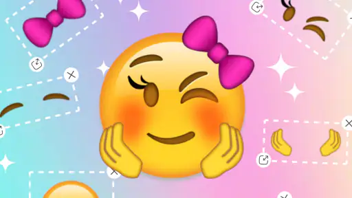 Crea e unisci emoji screenshot