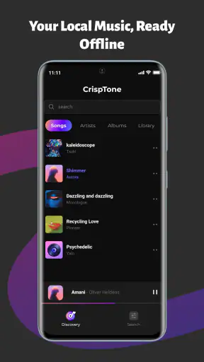 CrispTone: Offline Music screenshot