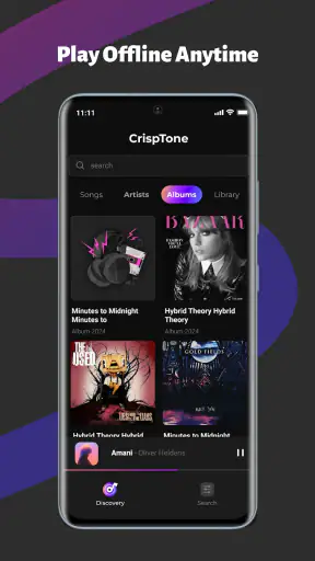 CrispTone: Offline Music screenshot