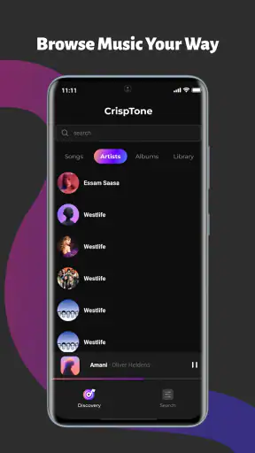 CrispTone: Offline Music screenshot