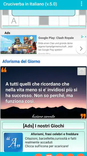 Cruciverba e parole crociate screenshot