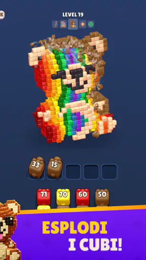 Cube Land Puzzle Game screenshot
