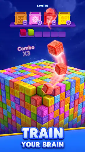 Cube Tap Sort screenshot