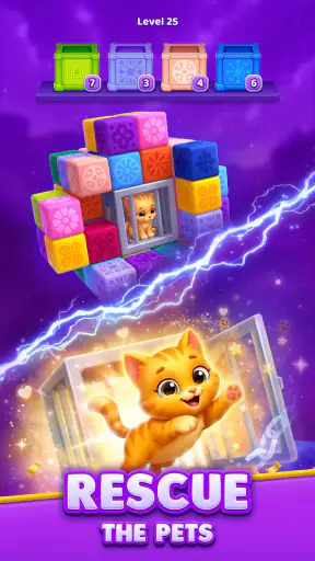 Cube Tap Sort screenshot