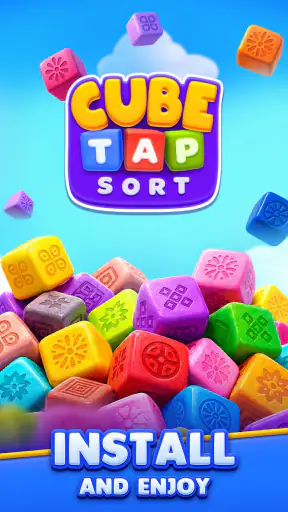Cube Tap Sort screenshot